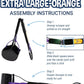 Bodhi Dog Large Foldable Pooper Scooper - 32” Long Handle, Lightweight Portable Pooper Scooper for Small & Large Dogs - Easy to Use - Made with Premium Durable Materials (Purple)