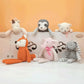 100% Organic Cotton Baby Toys 7.1" Sloth Stuffed Animal for Newborn (Grey)
