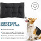BALAPET Chew Proof Dog Bed with Metal Rivet Corner for Large Dogs, Stable Kennel Pad Mat for Teething Puppy, Durable Indoor Outdoor Crate Pad for Medium Dog Crates, 41"x28"