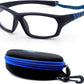 BLUE CUT Sports Protection Goggles, Anti-Fog Lenses Safety Glasses for Basketball, Pickleball and All Outdoor Sports