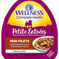 Wellness Petite Entrees Mini Fillets Grain Free Natural Wet Small Breed Dog Food, Roasted Beef, Carrots & Red Peppers, 3-Ounce Cup (Pack of 24)