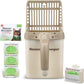 Neater Pet Brands Neater Scooper Standard Cat Litter Scoop, 60 Refill Bags – Mess-Free Cat Litter Scooper with Bag, Spill-Proof Kitty Box Sifter, Bin Doubles as Scoop Holder, For Single-Cat Households