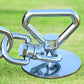 Dog Tie Out Stake (2-Pack),360°Swivel Run Stake,for Yard,Use Any Dog Tie Out Cable or Yard Leash