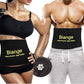 Biange Waist Trainer for Women Men Sweat Belt Waist Trimmer Belly Band Stomach Wraps