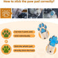 Non-Slip Dog Paw Protector Pads for Senior Dogs, Dog Paw Adhesive Pads on Hardwood Floor,Senior Dog Essentials with Strong Traction,Dog Grippers,Blue,12 Sets 48 pc XL