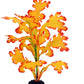 2-Pack 12 Inch Aquarium Silk Aquarium Plants, Artificial Plastic Plant for Small Tank, Goldfish, Fish Hides (Yellow, 12 Inch)