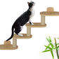 Wall-Mounted Cat Furniture for Climbing - Indoor Wooden Floating Shelves, Perches, Hammock, Bed, Bridges, Walkways - Different Models