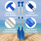 Boat Paddle Telescoping Plastic Collapsible Oar, Kayak, Jet Ski, Rafting, Mini Canoe Paddles, Tubing Floats, Rowing Safety Accessories for Kids and Adults