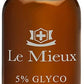 Le Mieux 5% Glyco Polymer Solution - Glycolic & Lactic Acid Micro Peel Serum, Exfoliator for Uneven Skin Texture, Peeling Solution for Face (0.5 oz / 15 ml)