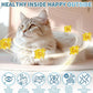 Cat Multivitamin, Crunchy & Creamy Cheese Chew– Supports Energy and Skin & Coat – with Taurine, B-Complex, Zinc Methionine & Selenium Yeast – Daily Health Supplement for Cats of All Ages (500 Chew)