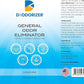 General Odor Eliminator for Multi-Purpose Everyday Use - Air & Surface - Neutralizes Odors, Unscented - 16oz Spray