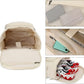 Kalesi Gym Duffle Bag Backpack 4-Way Waterproof with Shoes Compartment for travel Sport Hiking laptop (Sea salt white)