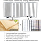 ZJSF Freestanding Panel Dog Gate for Indoor, Doorways,Stairs, or Hallways,Foldable Wooden White Dog Gates for House,Pet Gate for Dogs,Dog Fence, Puppy Gate,Support Feet Included,32 "Height-3 Panels