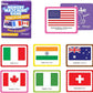 Menique Flags of The World Memory Matching Game – 100 Cards, 50 Countries to Match – Educational & Fun for Kids and Adults – Color-Coded by Continent – Learn Flags, Capitals, and Geography