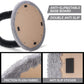 Cat Arch Self Groomer Massager, Kitty Grooming Brush with 2 Brushes and Heavy Plush Base, Cat Face and Back Scratchers, Scratching Post for Indoor and Outdoor Cats with 2 Plush Balls