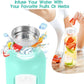 32 oz Glass Water Bottle with Straw - Motivational Time Marker & Silicone Sleeve - Reusable Tumbler Includes 2 Bamboo Lids & Fruit Infuser - 1 Pack