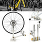 Wheel Truing Stand, Professional Bike Truing Stand for Maintenance with 3 Gauges, Bicycle Repair Tools, Accepts Wheels 13"-38"