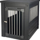 New Age Pet ecoFLEX Pet Crate/End Table, Small, Espresso 23.8"L x 18.2"W x 22.2"H