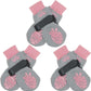 BEAUTYZOO Anti-Slip Dog Socks,Dog Shoes for Hot/Cold Pavement,Paw Protectors with Grips 3 Pairs for Puppy Small Medium Large Senior Old Dogs,Dog Socks to Prevent Licking and Hardwood Floor Protection
