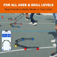 Potent Digital Stickhandling Trainer 2.0 – App-Enabled Hockey Training Aid | Real-Time Feedback, Scoreboard & Timer | Portable On/Off Ice Puck Handling & Reaction Drills