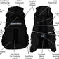 K9 Sport Sack | Adjustable Dog Carrier Backpack (Medium, Plus 2 - Jet Black)