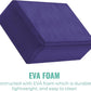 3" Yoga Block, 10 Pack Bulk EVA Foam Yoga Blocks, Firm and Supportive Yoga Brick, Balance Foam for Stretching, Pilates, and Workout, 3" x 6" x 9"