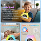 Kids Alarm Clock, OK to Wake Clock for Kids, Cat Clock with 11 Colors Night Light, 10 Soothing Sounds, Child Lock, Dual Alarms, Sleep Training, Birthday Gift for Boy Girls Children