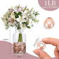 FUTUREPLUSX 1LB Pink Flat Glass Marbles, Vase Fillers Gems Fish Bowl Marbles Decorative Glass Pebbles for Vases Aquarium Floral Smooth Stone