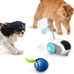 1pc Interactive Automatic Remote Control Cat Mice Car Toy and 1pc Smart Electric Moving Speedy Cat Ball Toy with Feather Tail, Suitable for Dogs, Keep Busy, Stimulating, Rechargeable (Blue)
