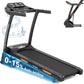 THERUN Incline Treadmill for Running and Walking, 300 lbs Weight Capacity Folding Treadmill with 0-15% Auto Incline, Wide Belt, 3.5HP, App, Heart Rate
