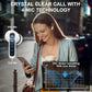 Bluetooth 5.4 Headphones, 2025 Wireless Earbuds 3D Hi-Fi Stereo Bass Ear Buds, 4 ENC Noise Cancelling Mic, 3g USB-C in-Ear Earphone Sport, IP-X7 Waterproof Workout Gym for Android iOS Laptop Pad