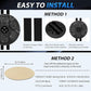 Music Boxing Machine, Bluetooth Music Punching Machine with Gloves, Electronic LED Boxing Training Equipment Wall Mounted, 9 Modes & 9 Speeds, Boxing Target for Home, Office, Gym