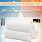 Moist Cotton Towel Bulk Moist Towelettes Individually Wrapped 8.7" x 8.7",White Towel Services,Refreshment Pre Moistened Towels Lavender, Lemon and Mint for Sport Party Spa （pack of 150)