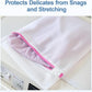 3Pcs Mesh Laundry Bags for Delicates, 16 x 12 Inch Durable Wash Bags with Zipper, Reusable Laundry Bags for Lingerie, Underwear, Socks, and Small Garments