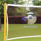 Volleyball Poles, Volleyball Net for Backyard Adjustable Height Poles, Outdoor Portable Volleybal Net Training Stands, Heavy Duty Badminton Nets Sets,for Adults Youth