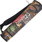 YLS Archery Hip and Back Quiver for Arrows - Black Arrow Quiver for Kids and Adults - Adjustable Arrow Holder with a Padded Strap and Belt Clip - Archery Accessories for Field and Practice