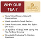 BREWIX, Sour Apple Hibiscus Tea Bags (25 Pyramid Tea Bags) Caffeine-Free Herbal Tea | Apple, Hibiscus, Rosehip | Refreshing Wellness Brew for Any Mood | Hot or Iced Refreshment