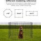 8-Panel Tall Dog Playpen Crate Fence Pet Kennel Play Pen Exercise Cage, 42-Inch, Black