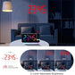 Projection Alarm Clock for Bedroom Ceiling,RGB Digital Clocks with 10 Colors RGB Night Light,Loud Alarm Clock for Heavy Sleepers,USB C Charger Port,Snooze,12/24H,Auto Dimming