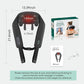 Snailax Cordless Neck Shoulder Massager with Soothing Heat, Upgarded 4D Deep Tissue Kneading, Shiatsu Back Massager Pillow for Neck, Traps, Back, Gifts for Men Women Mom Dad