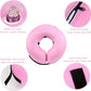 Katoggy Inflatable Dog Collar, Soft E-Collars for Dogs After Surgery, Adjustable Blow up Donut Dog Cone Collar for Small/Medium/Large Dogs and Cats