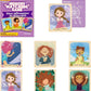 Menique Shine Memory Matching Game – 80 Cards (40 Pairs) with Positive Affirmations for Brave Girls – Motivational & Mindful Matching Game for Confidence and Self-Love