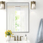 27x36 Inch Black Bathroom Mirror for Wall, Aluminum Frame Rectangle Rectangular Vanity Mirror, Modern Large for Bedroom, Living Room, Horizontal or Vertical