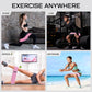 12 Pcs Fabric Resistance Bands for Working Out Booty Workout Stretch Exercise Bands Non Slip for Legs Squat Resistance Loop for Women Men Starter Butt Hip Thigh Fitness