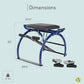 Moxxi Pilates Chair, Exercise Chair with Resistance Bands, Workout Equipment for Home Gym, Up to 250 lb Weight Capacity