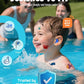 Hearprotek 3 Pairs Swimming Ear Plugs for Kids, Soft Silicone Reusable Waterproof Earplugs for Toddlers Bathing Swimming and Other Water Sports(Blue/Orange/Green)