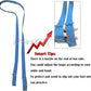 Door Flexibility & Stretching Leg Strap - Great for Ballet Cheer Dance Gymnastics or ANY Sport Leg Stretcher Door Flexibility Trainer Premium stretching equipment