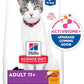 Hill's Science Diet Adult 11+, Senior Adult 11+ Premium Nutrition, Dry Cat Food, Chicken Recipe, 7 lb Bag
