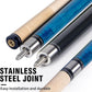 AKLOT Pool Cues,Set of 4 Pool 58" Cue Sticks Canadian Maple Wood Cue Stick for Professional Billiard Players 18 19 20 21 oz