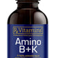 Rx Vitamins Amino B+K - Cat Vitamin B & Potassium Supplement for Cats - with Amino Acids Taurine & Lysine - Aids in Cat Kidney Support & Immune Support for Cats - Liver & Bacon 4oz